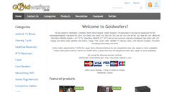 Desktop Screenshot of goldwafers.com